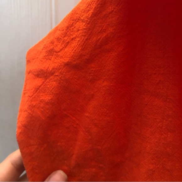 SHOWPO Aganda Strappy Frill Detail Wrap Mini Dress in Oxy Fire. (Size 14) - Picture 5 of 15